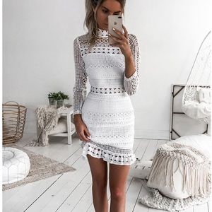JAUS - Riverdale Dress - White